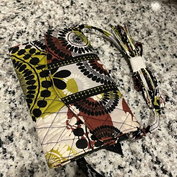 NWT BOHEMIAN VERA BRADLEY CROSSBODY WALLET PERFECT GIFT HOLIDAYS SANTA - Picture 9 of 13